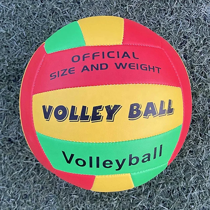 Macaron - Colored No.5 Volleyball, Thickened 2.7: Machine - Sewn, Soft, Wholesale for Student Training/Competition