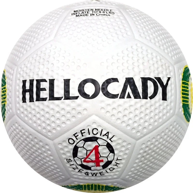 Manufacturer - Sold Rubber Training Footballs for Kids: In Stock, Custom Logo Option