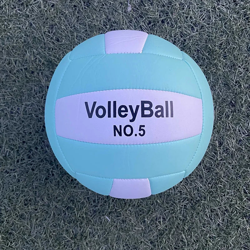 Macaron - Colored No.5 Machine - Sewn Volleyball: 2.7 Thickened, Soft, Wholesale for Student Training