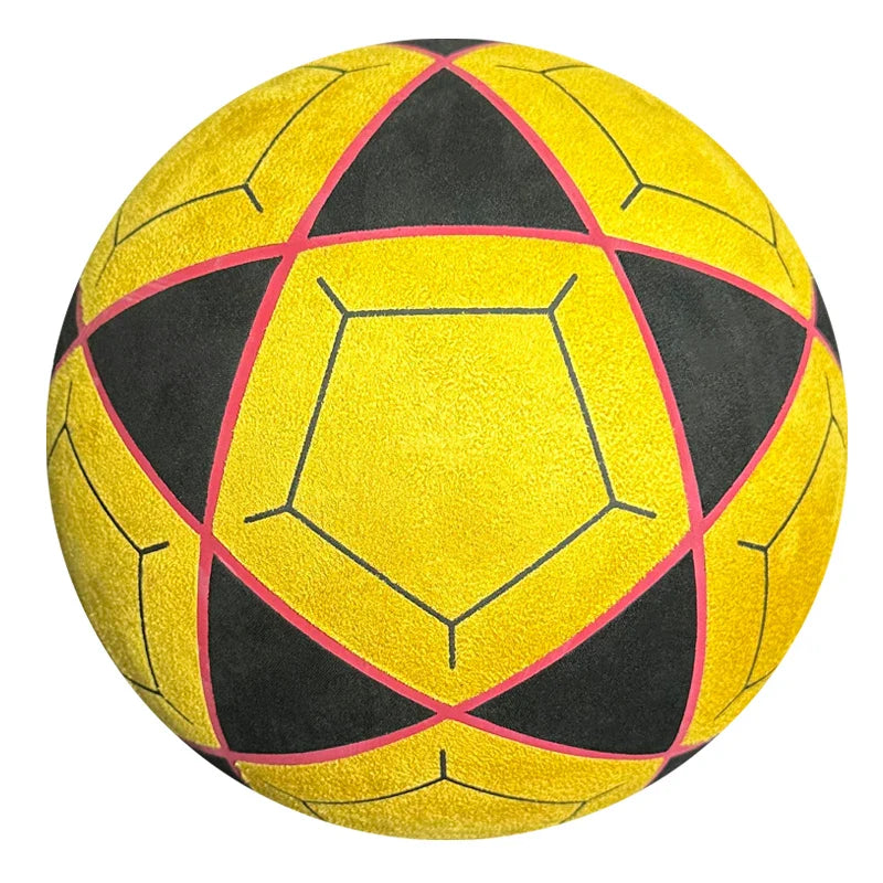 Pentagon Factory's Durable, Patented One - piece Suede Soccer Ball