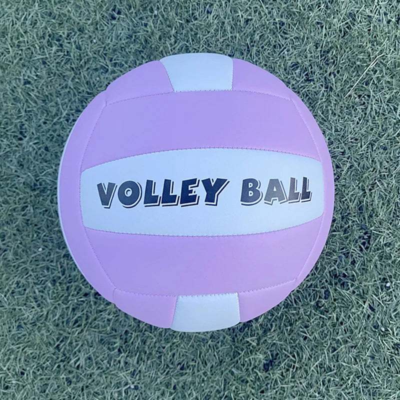 Macaron - Colored No.5 Machine - Sewn Volleyball: 2.7 Thickened, Soft, Wholesale for Student Training