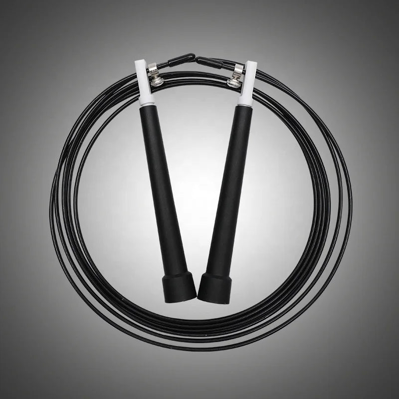Weight Loss Racing Wire Jump Rope with Double Bearings for All Genders