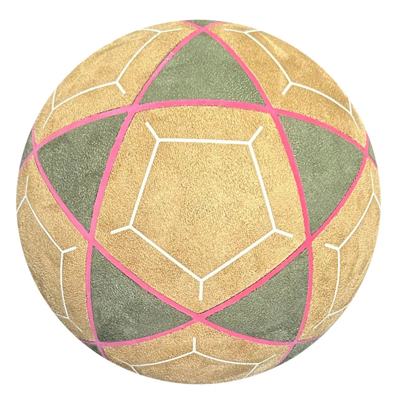 Pentagon Factory's Durable, Patented One - piece Suede Soccer Ball