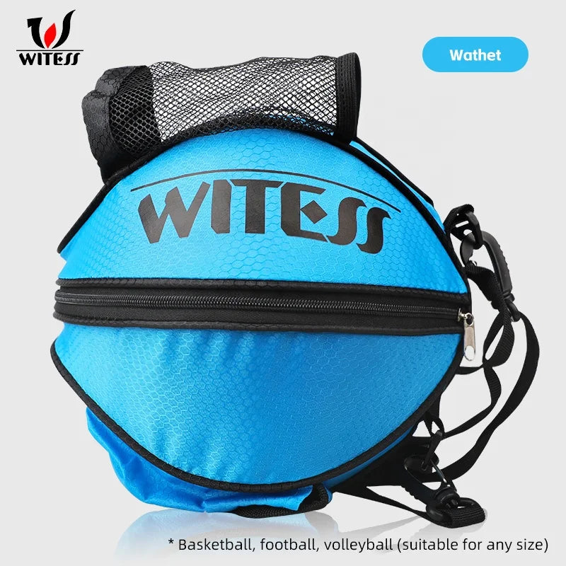 Basketball Bag - Waterproof Oxford, Adjustable Strap, for Training/Match